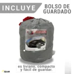 Cubre Auto Bicapa Laminado Ideal Proteccion Pintura Sol altas Temperaturas/Frio Heladas Mantiene limpieza Medida M 4.25 Mts Cod. C800-M - Imagen 6