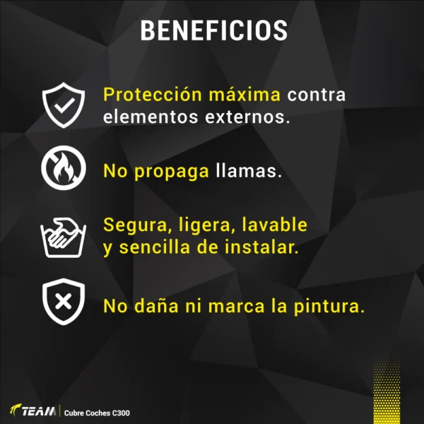 Cubre Auto Premium Tricapa Pvc-Felpa-Imp. Ideal Todo Tipo de Proteccion Frio-Heladas Altas Temperaturas Mascotas Y Todo tipo de imprevisto Larga Durabilidad  Cod. C700-M 4.25 Mts - Imagen 8