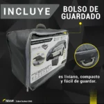 Cubre Auto Premium Tricapa Pvc-Felpa-Imp. Ideal Todo Tipo de Proteccion Frio-Heladas Altas Temperaturas Mascotas Y Todo tipo de imprevisto Larga Durabilidad  Cod. C700-M 4.25 Mts - Imagen 7