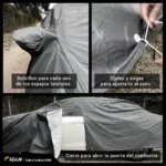 Cubre Auto Premium Tricapa Pvc-Felpa-Imp. Ideal Todo Tipo de Proteccion Frio-Heladas Altas Temperaturas Mascotas Y Todo tipo de imprevisto Larga Durabilidad  Cod. C700-XXL 5.25 Mts. - Imagen 4