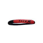Cubre Volante Cuero Reflectivo Iael 38" cm Negro/Rojo Cod. Cv3055-R