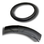 Cubre Volante Cuero Premium Negro 36 Cm Cod. Cv3054-36