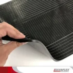 Cubre Alfombra Gruesa Goma Premium Flexible Con agarres/Abrojo al piso 3 Piezas Univ. Con Logo Chevrolet Cod. 3044-CH - Imagen 8