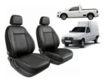 Funda Cuerina "Classic" Gruesa importada 2 butacas Delanteras universales P/Todos los Vehiculos Cod. CE-07-N