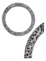 Cubre Volante Acolchonado 38" Cm Animal Print Blanco Cod. CV3071-BN - Imagen 2