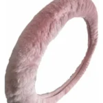 Cubre Volante Femenino Peluche Rosa 38" Cm Cod. Cv3053-NR