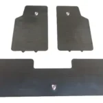 Cubre Alfombra Gruesa Goma Premium Flexible Con agarres/Abrojo al piso 3 Piezas Univ. Con Logo River Cod. 3044-RIVER