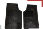 Cubre Alfombra Gruesa Goma Premium Flexible Con agarres/Abrojo al piso 3 Piezas Univ. Con Logo Chevrolet Cod. 3044-CH - Imagen 4