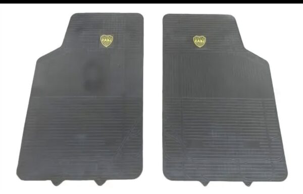 Cubre Alfombra Gruesa Goma Premium Flexible Con agarres/Abrojo al piso 3 Piezas Univ. Con Logo Boca Cod. 3044-BOCA - Imagen 2