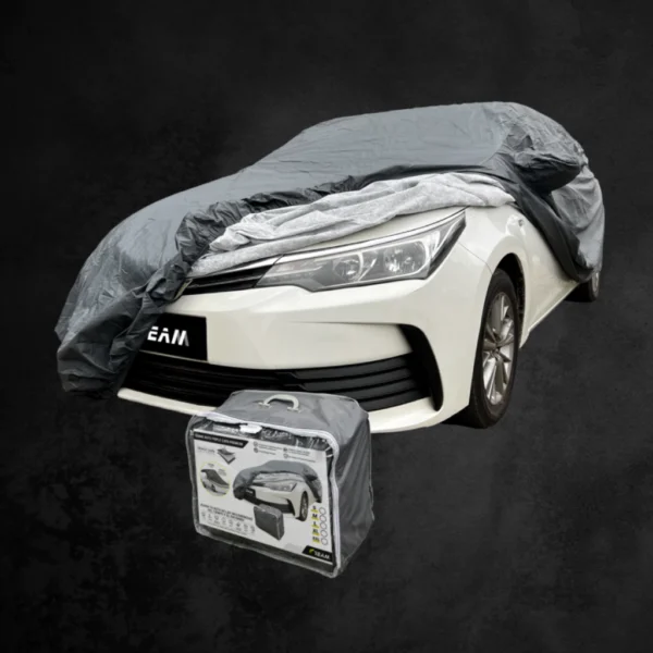 Cubre Auto Premium Tricapa Pvc-Felpa-Imp. Ideal Todo Tipo de Proteccion Frio-Heladas Altas Temperaturas Mascotas Y Todo tipo de imprevisto Larga Durabilidad  Cod. C700-M 4.25 Mts - Imagen 2