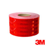 3M Cinta Reflectiva Roja Grado Diamante Rollo Completo 45.7 Metros Cod. 3M-ROJA
