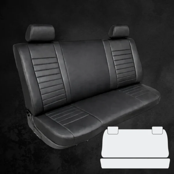 Funda Bastonne Material Cuero Automotor Nro1 con Molde Real Para Pick up Cabina Simple Todo enterizo  Cod. PU-05-N - Imagen 2