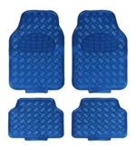 Cubre Alfombra Metalizadas Univ. 4 Piezas Importado Cod. 3046- Variedad en Color Metalizados Azul/Rojo/Negro/Cromado/Carbono/Lila/Rosa - Imagen 6